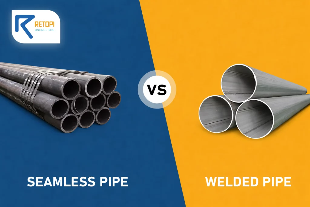 تفاوت لوله بدون درز و درزدار
