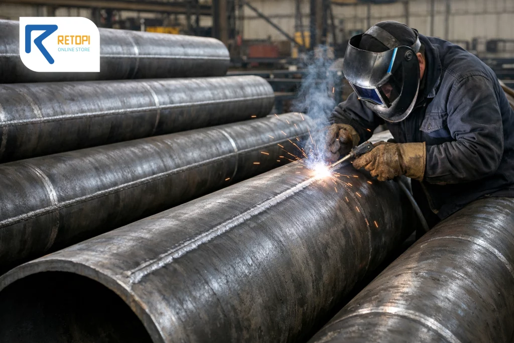 لوله درزدار