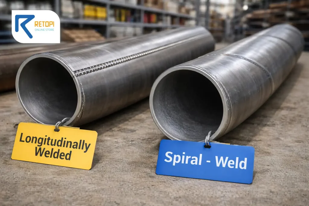 جوش لوله فولادی