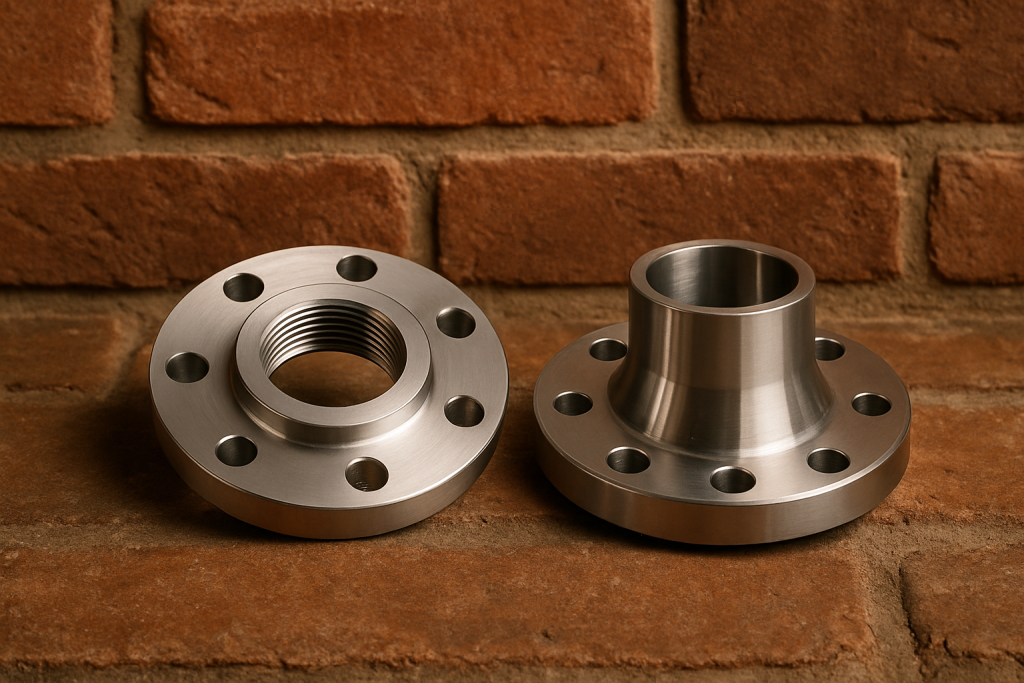 فلنج جوشی و فلنج دنده ای