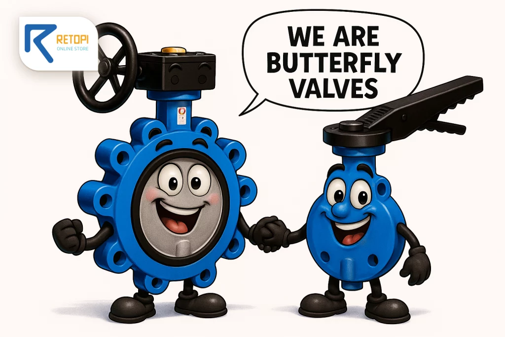 شیرآلات پروانه ای