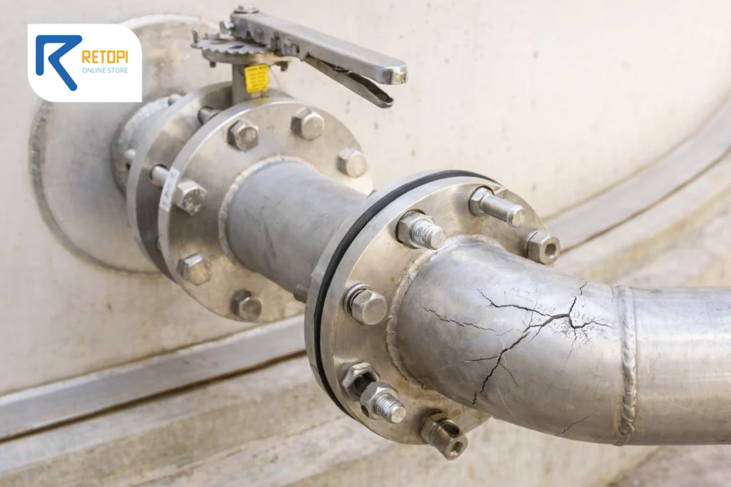 خرابی اتصالات و شیرآلات