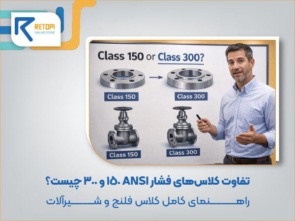 تفاوت کلاس 150 و کلاس 300