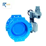 شیر پروانه ای فلنجدار با عملگر برقی AUMA NORM میراب