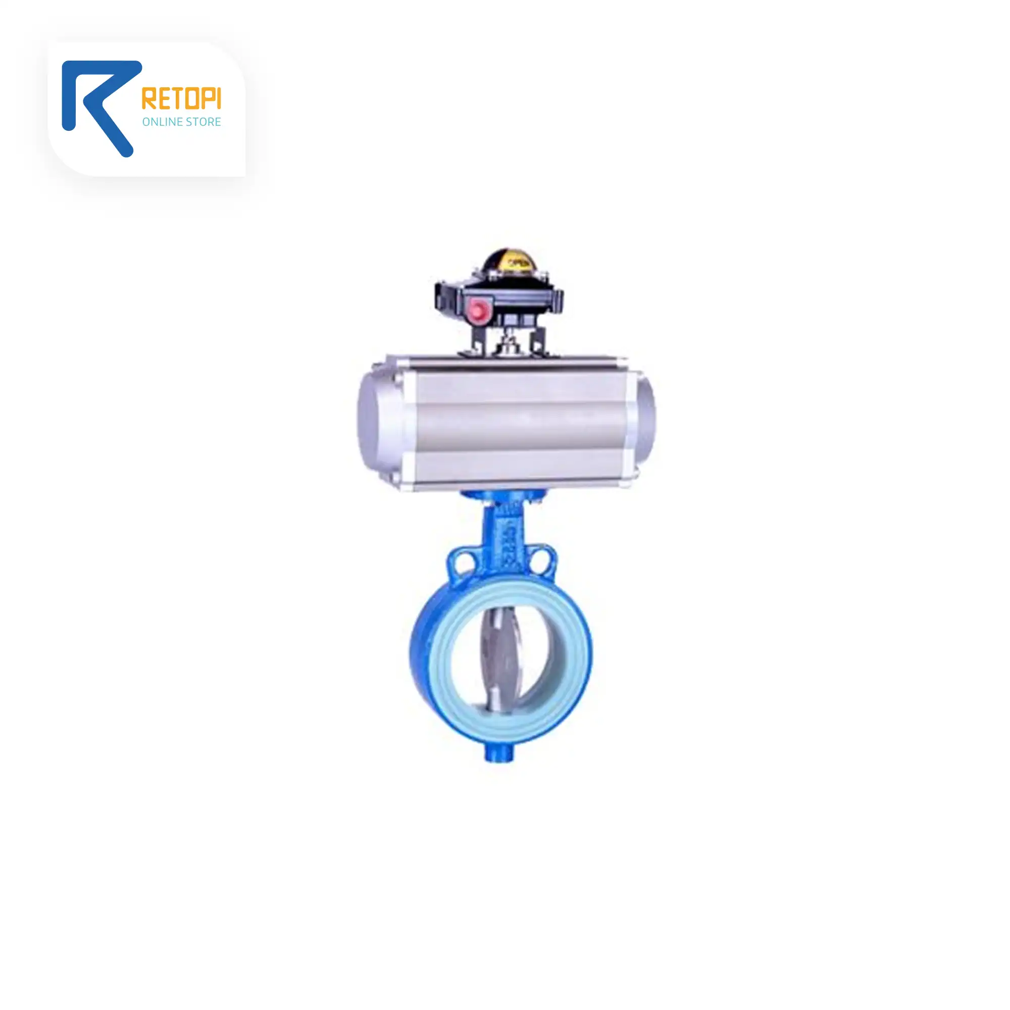 شیر پروانه ای ویفری با عملگر بادی