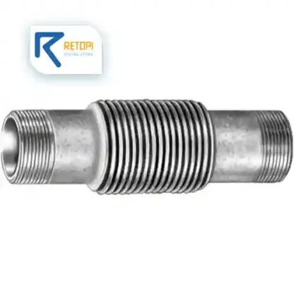 لرزه گیر استیل آکاردئونی یک جداره سردنده بدون مهار ارتعاشات صنعتی