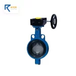 شیر پروانه‌ای ویفری گیربكسی چدنی میراب (دیسک SS304)