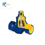 شیر یکطرفه سوپاپی دنده ای چدنی زتکاما (Zetkama)