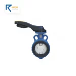 شير پروانه ای ويفری اهرمی چدنی وگ ایران (دیسک SS304)